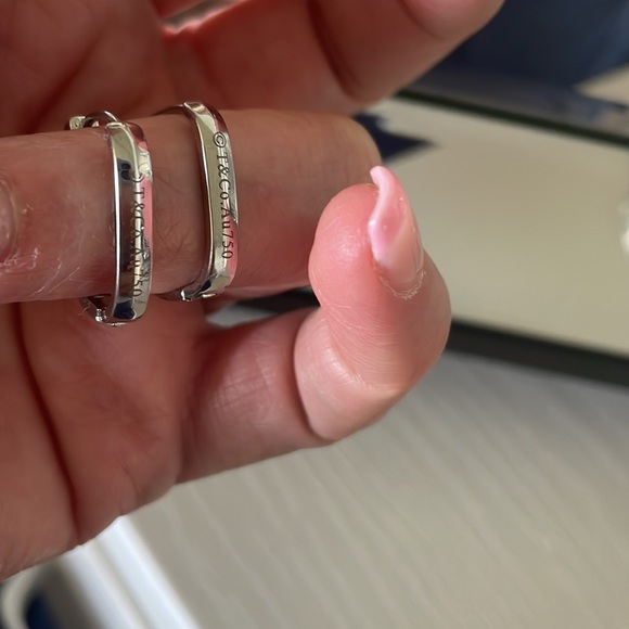 TF Earrings Stainless Steel - Picture 3 of 4